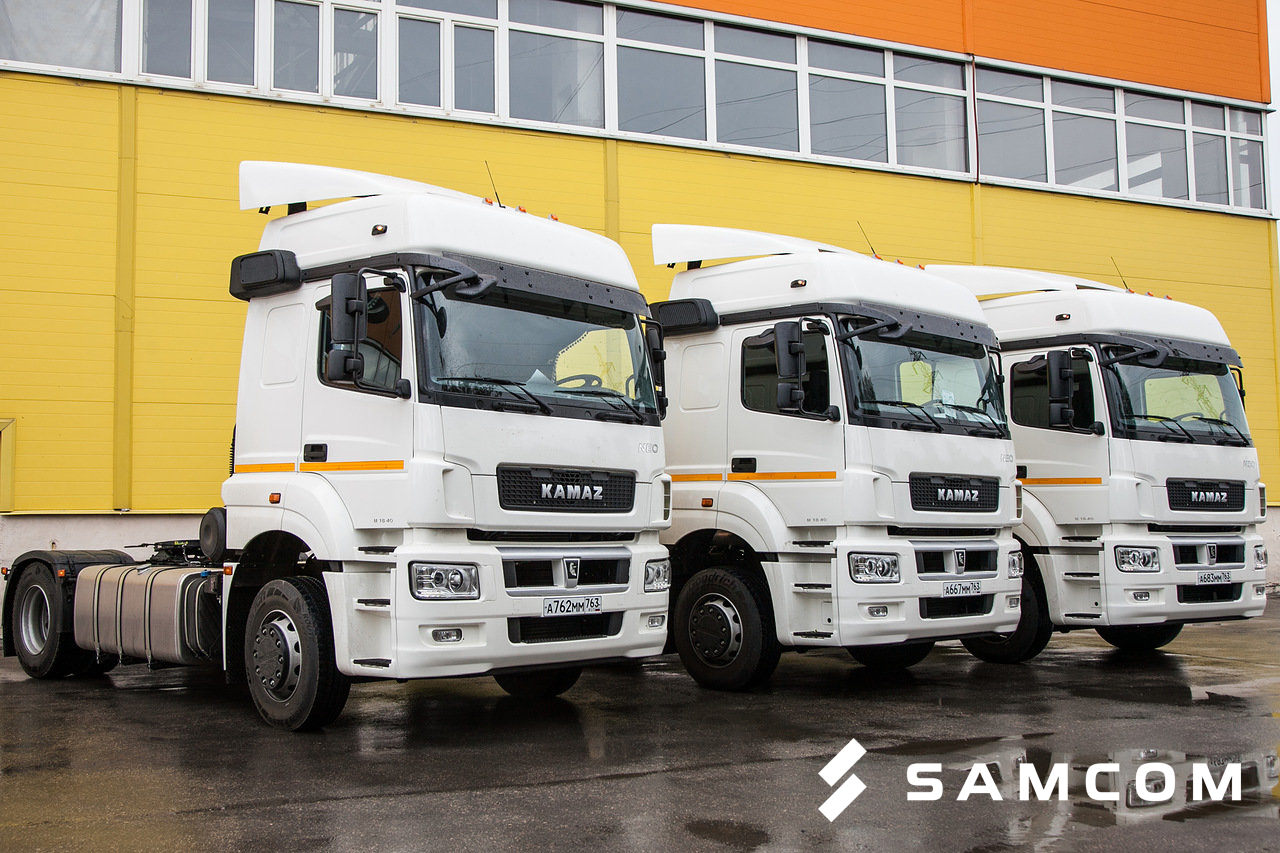 Транспорт компании SAMCOM