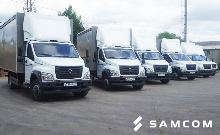 ГК SAMCOM закупила новый транспорт для автопарка