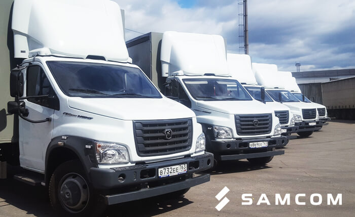 ГК SAMCOM закупила новый транспорт для автопарка