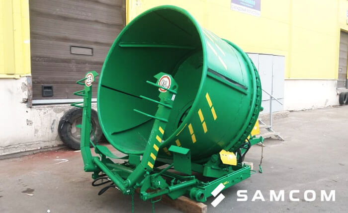 ГК SAMCOM перевезла кормовой измельчитель из России в Казахстан