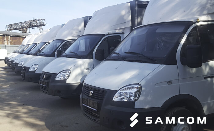 В ГК SAMCOM доставили ещё одну партию новых автомобилей
