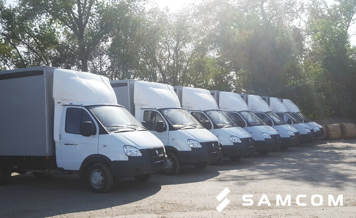 В ГК SAMCOM доставили ещё одну партию новых автомобилей