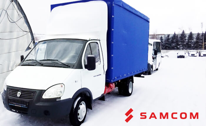 Транспорт компании SAMCOM