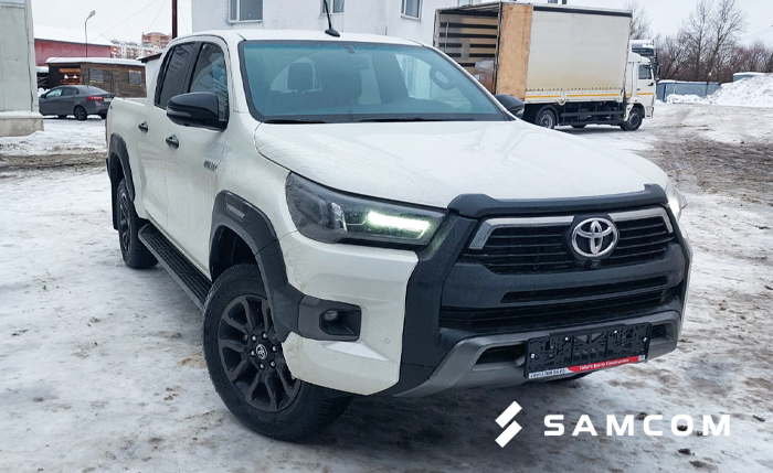 Успешная доставка пикапа Toyota в Атырау