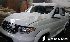 Перевозка автомобилей УАЗ по направлению Россия – Казахстан