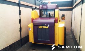 ГК SAMCOM доставила мини-погрузчик из Саранска в Аксу