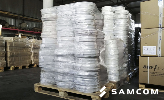 ГК SAMCOM перевезла 5,5 тонн проводов по России