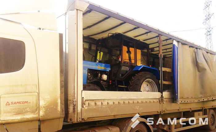 Перевозка трактора Беларуси в Самару